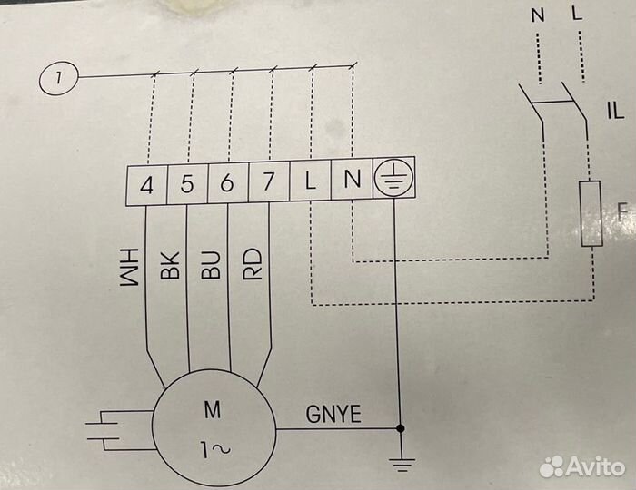 Электромотор Daikin 301702P (658114P) Fan motor