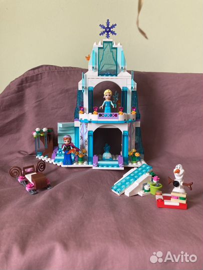 Lego disney princess ледяной замок эльзы 41062