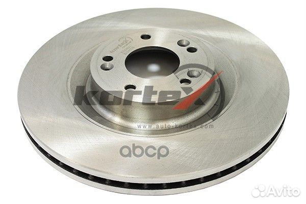 Диск торм. перед. вент.(d345mm) KD0493 kortex