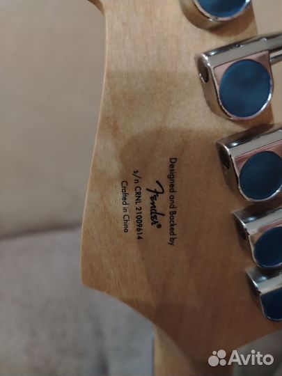 Электрогитара fender squier stratocaster bullet