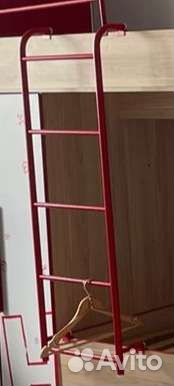 Лестница и бортик для двухярусной кровати метал