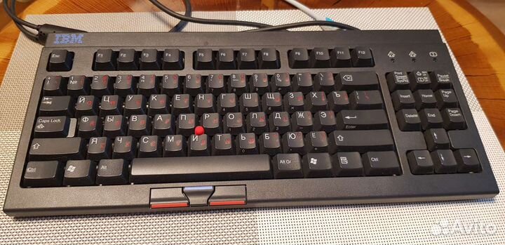 Клавиатура ретро IBM Space Saver II RT3200 адаптер