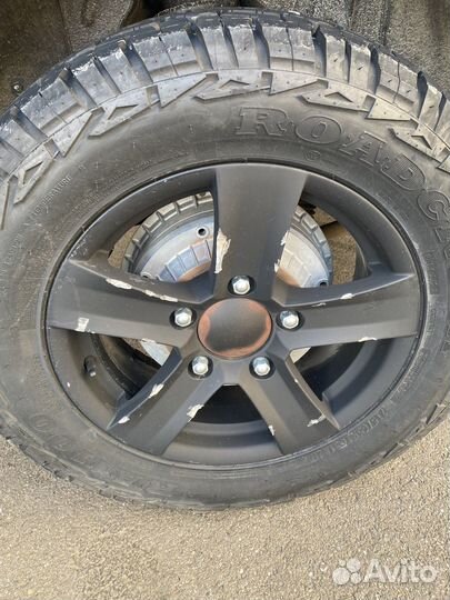 Литой диск r 16 нива урбан