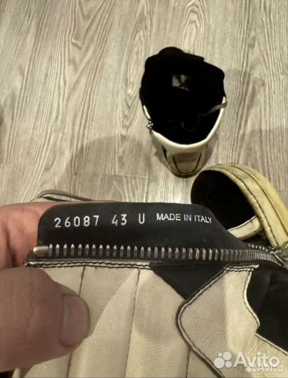 Оригинал Rick Owens Geobasket Кроссовки