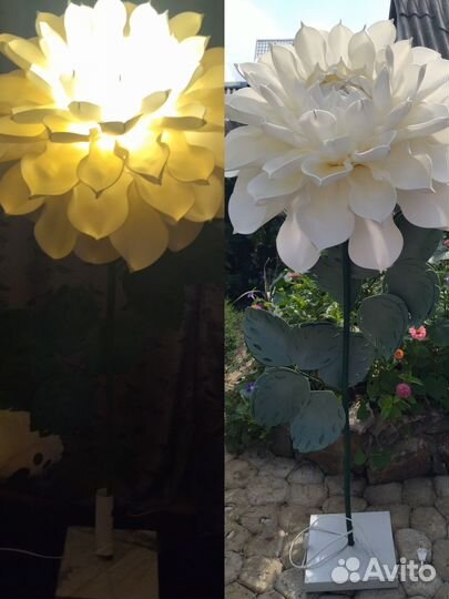 Георгины(светильники)