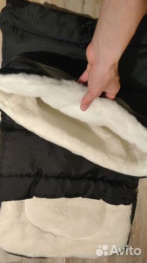 Зимний конверт в коляску