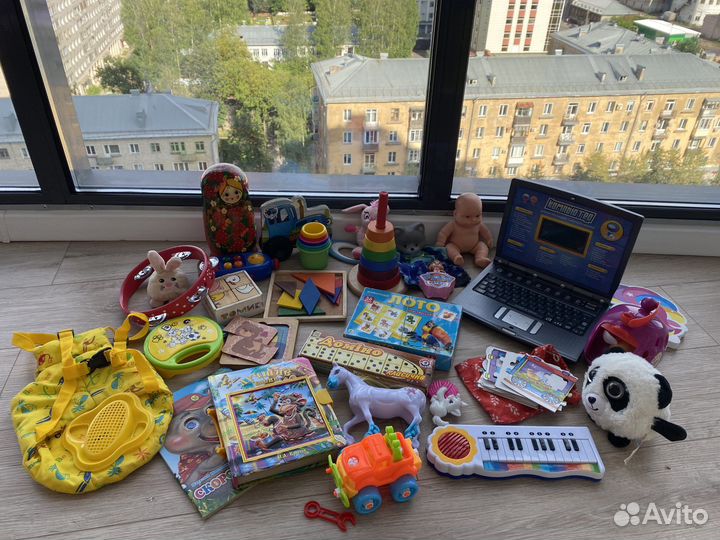 Детские игрушки пакетом