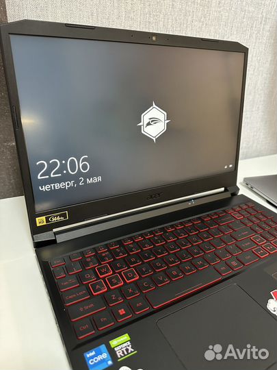 Игровой ноутбук acer nitro 5 GeForce RTX 3050