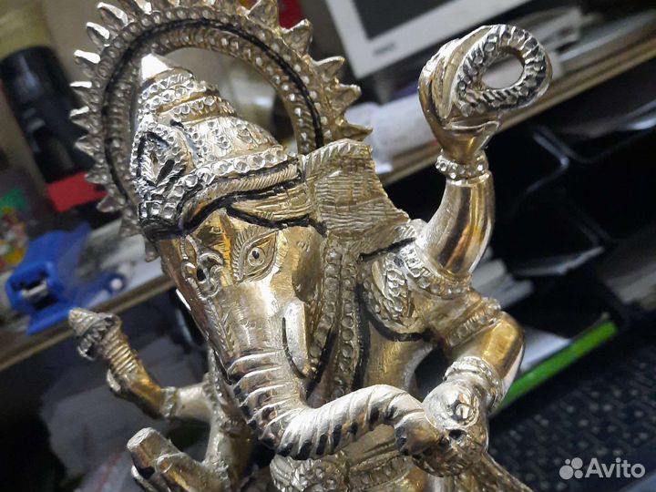 Ганеш бронза. Статуэтка