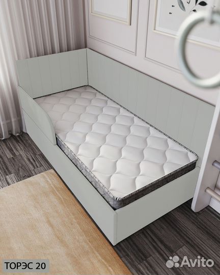 Детская кровать 80/160 с матрасом