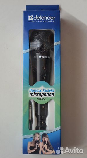 Микрофоны для караоке Defender MIC-130 и MIC-129