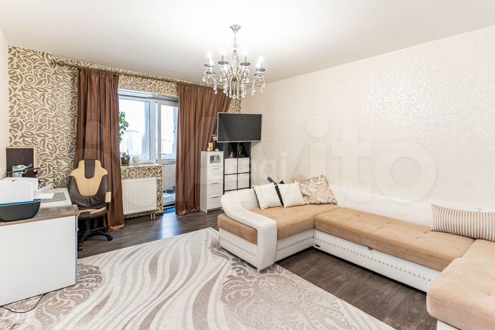 2-к. квартира, 77,4 м², 9/26 эт.