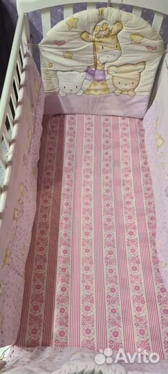 Бортики в детскую кроватку