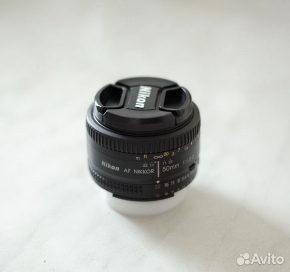 Объектив nikon 50mm 1.8D