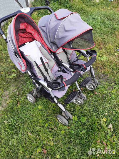 Коляска для двойни