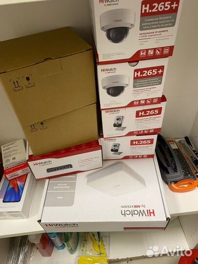 Камеры видеонаблюдения, скуд, установка монтаж