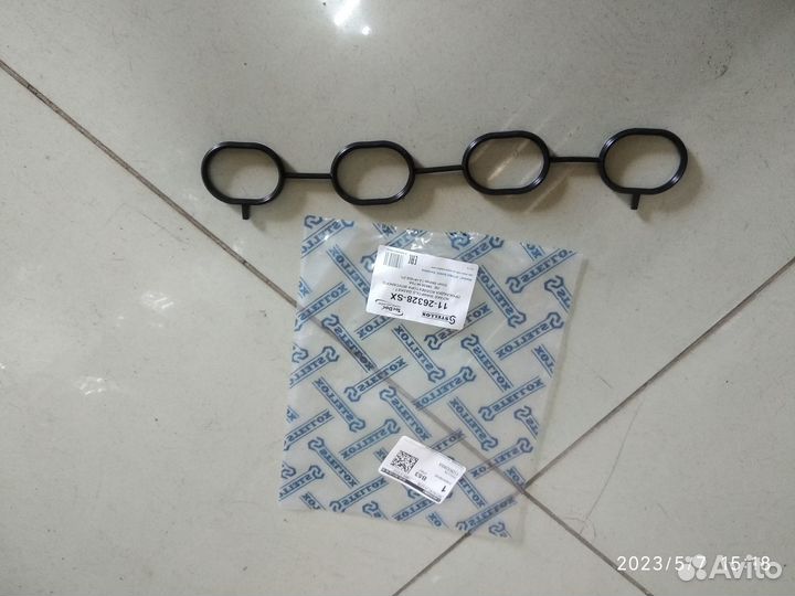 Прокладка впускного коллектора Ниссан Кашкай 1,6