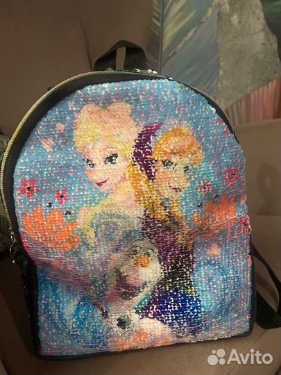 Рюкзак детский для девочки новый холодное сердце