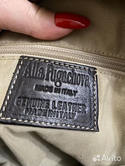 Сумка натуральная кожа Эконика