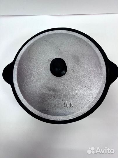 Казан чугунный 4 литра