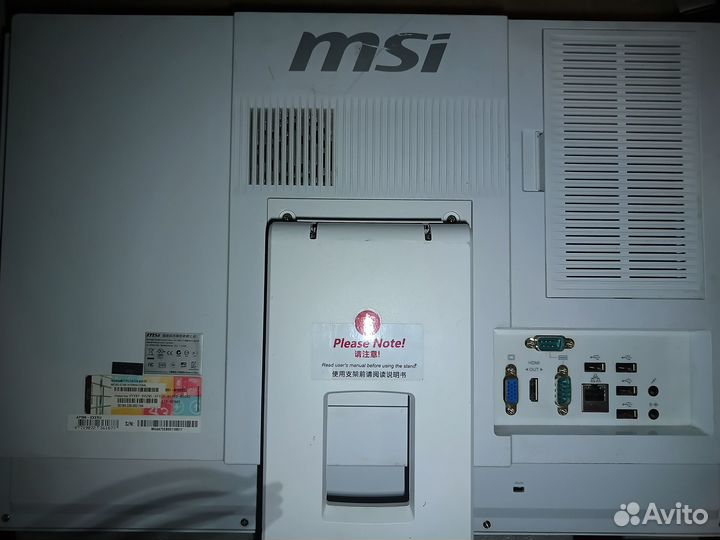 Сенсорный моноблок MSI AIO PC /i3-4160/SSD240/8Гб