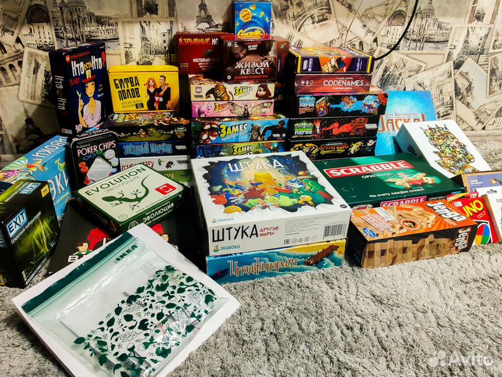 Прокат настольных игр