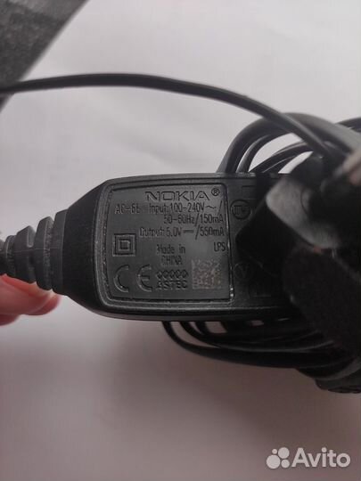 Зарядное устройство nokia