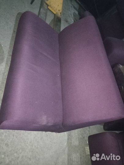 Диван бордовый ткань 137/80/97