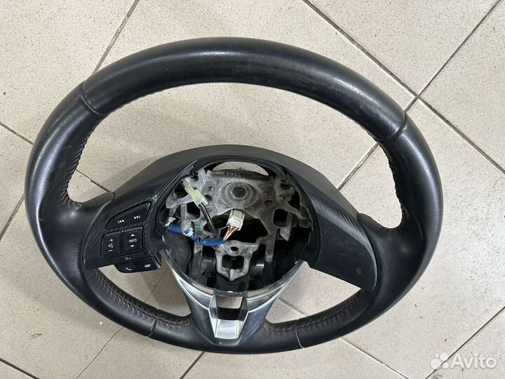 Руль Mazda 3 BM mazda cx-5 кожа в идеале 6298