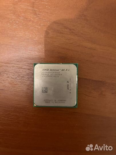 Процессор Amd athlon 64 x2