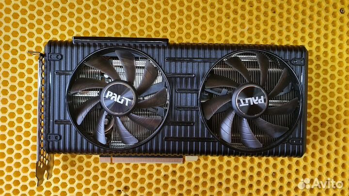 Видеокарта Palit RTX3060Ti 8Gb Samsung Гарантия