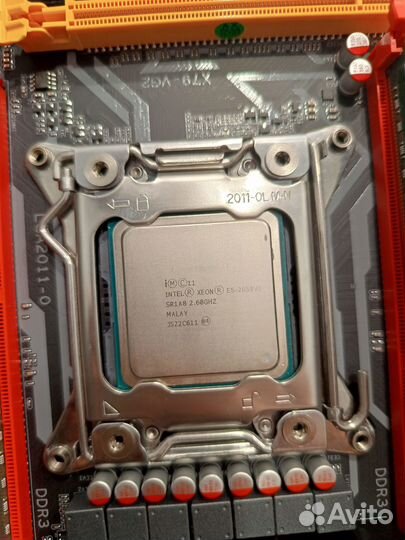 Связка X79 mATX LGA2011+E5-2689+16gb