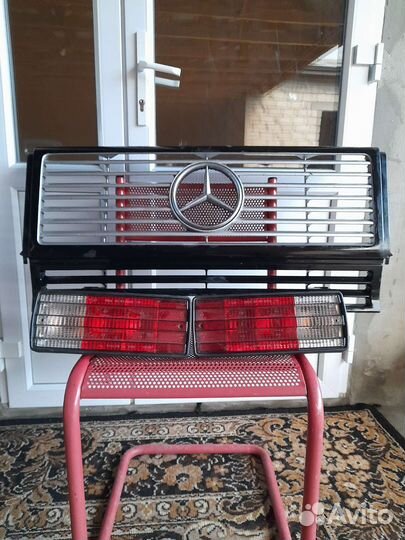 Задние фонари решетка радиатора на гелик