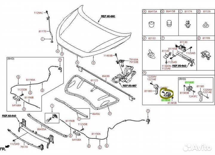 Кронштейн Hyundai Tucson TL G4nahu875034 2018