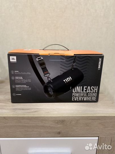 Коробка от колонки jbl xtreme3