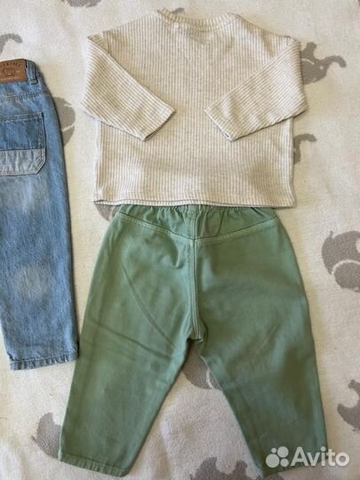 Джинсы и кофта для девочки 80