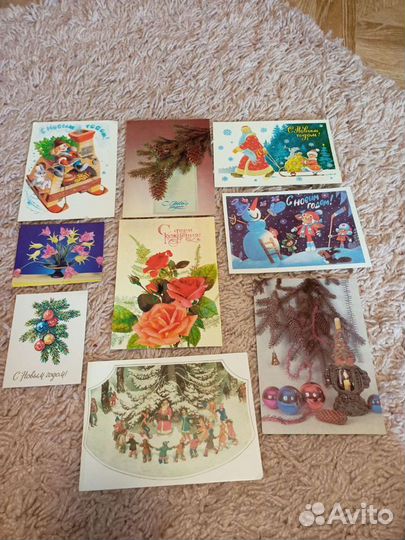 Наборы открыток по тематикам, и штучные, СССР