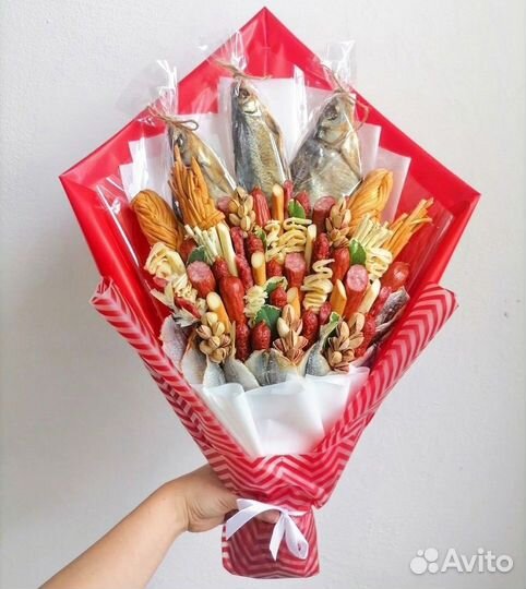 Съедобные букеты для мужчин