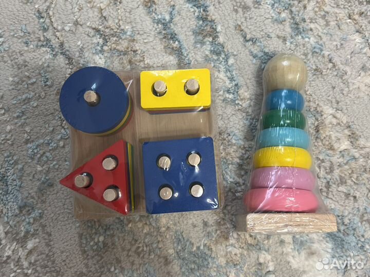 Деревянная пирамидка