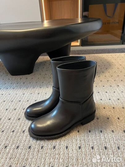 Полусапоги The Row натуральная кожа