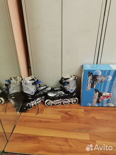 Роликовые коньки раздвижные