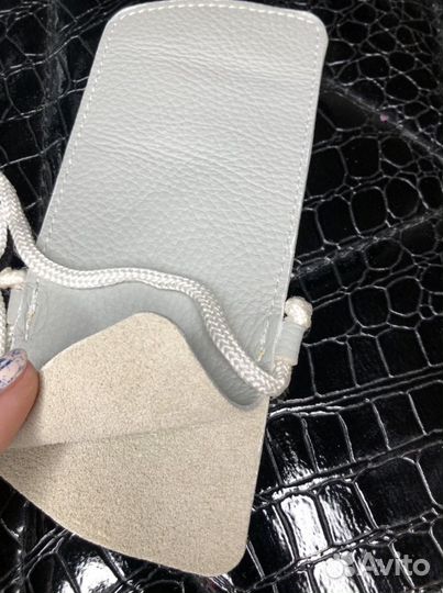 Чехол для очков кожа