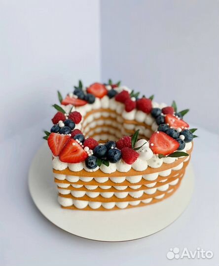 Торт Медовое Сердце