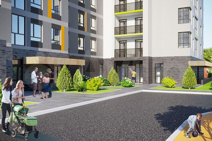 2-к. квартира, 58,8 м², 6/17 эт.