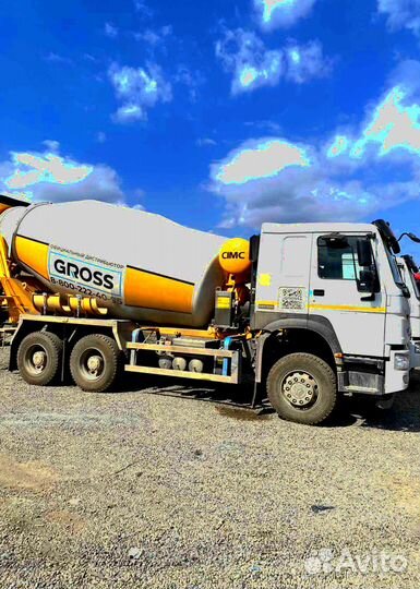 Автобетоносмеситель Howo HW76, 2023