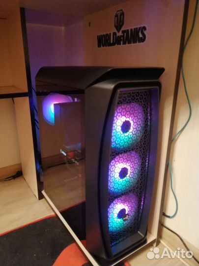 Игровой компьютер rtx 3050, Ryzen 5600X 32 гб озу