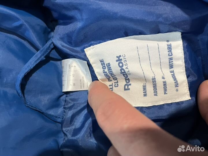 Пуховик Reebok