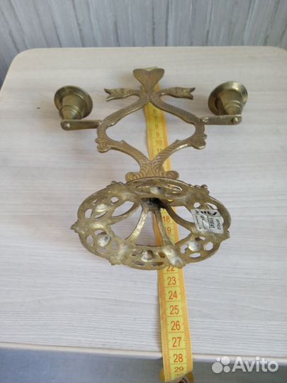 Подсвечник латунный Индия