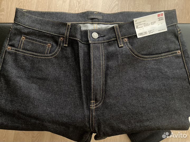 Джинсы uniqlo selvedge