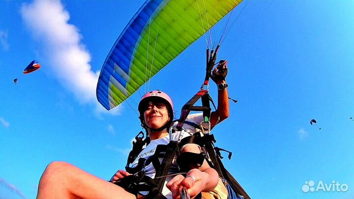 Полёты на параплане в Крыму. Обучение